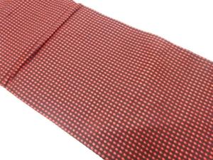 アンティーク　抽象模様織り出し名古屋帯（着用可）